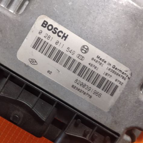 CENTRALINA MOTORE RENAULT MEGANE SCENIC 1.9 DCI BOSCH 0281011549, 8200310863, 8 - Foto 8