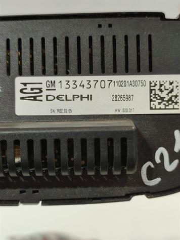 COMANDI CLIMA OPEL Astra J 2° Serie 13343707 A17DTE (11) - Foto 3