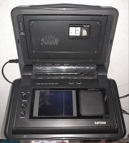 Videoregistratore lettore e registratore vhs portatile PHILIPS MOVING VIDEO PVR - Foto 3