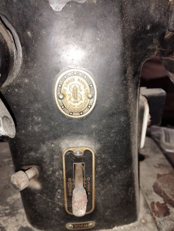MACCHINA DA CUCIRE SINGER 306M VINTAGE - Foto 2