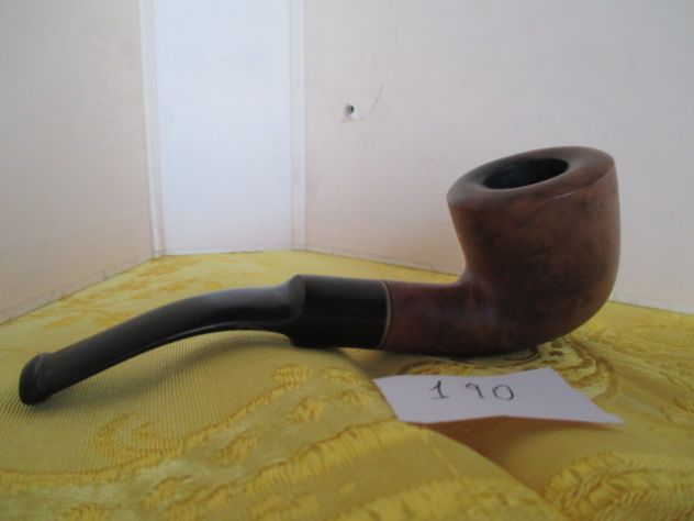 Pipa curva in radica BARASSO rodata - Foto 2