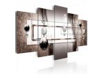 Quadro Geometrico - Beige - Cm.100x50 E 200x100 ARREDALACASA