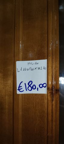 Vetrina Tre Ante Noce Chiaro – 25066 - Foto 3