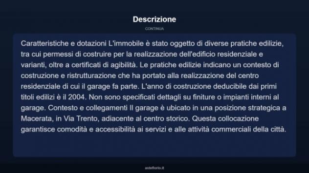 Immobile in asta di 21 m² in vendita a Macerata - Foto 4