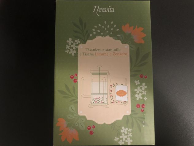 TISANIERA A STANTUFFO NEAVITA DA 350 ML.