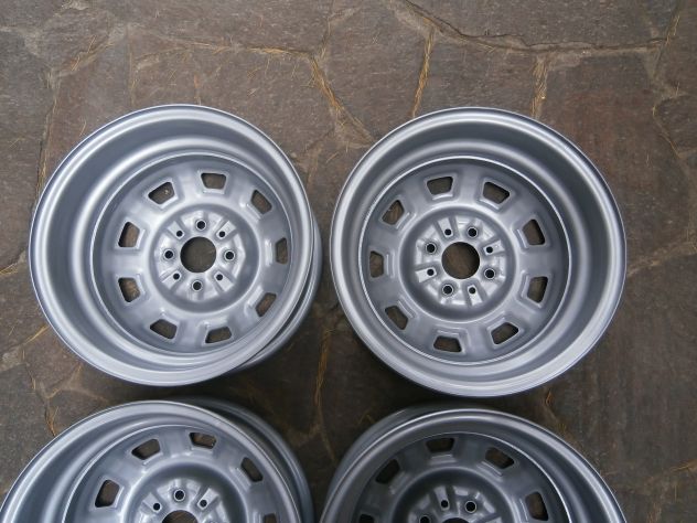 CERCHI RUOTA FIAT RITMO ABARTH 105 TC SUPER LANCIA BETA SPIDER COUPE' 5,5X14 - Foto 6