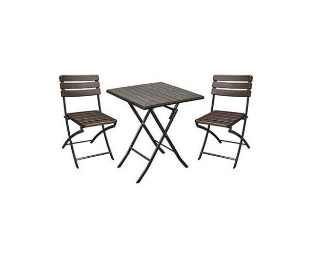 SET TAVOLO CON 4 SEDIE WOOD DOMUS