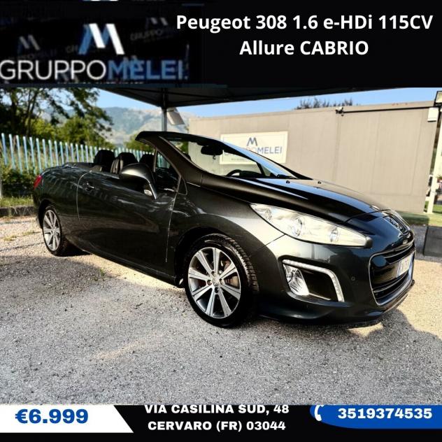 Peugeot 308 1.6 e-HDi 115CV Allure CABRIO