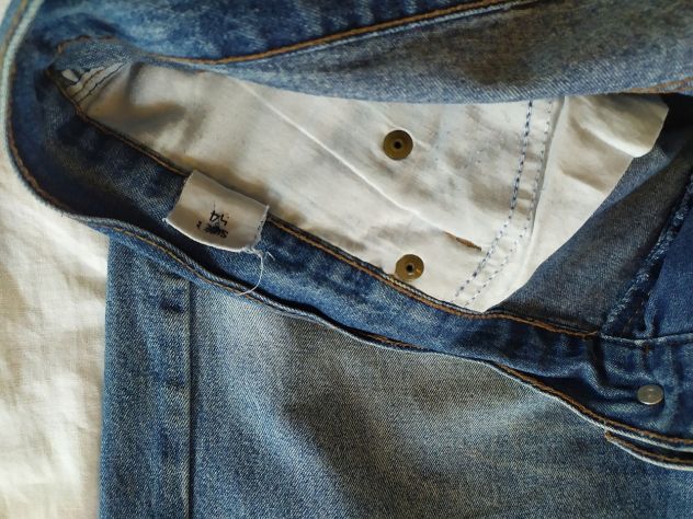 Vestiario pantaloni braghe calzoni cotone uomo jeans - Foto 4