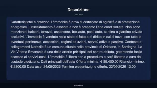 Immobile in asta di 187 m² con più di 5 locali in vendita a Norbello - Foto 5