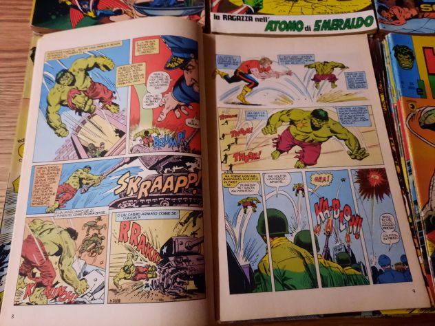 Fumetti HULK E I DIFENSORI editoriale Corno primi anni 70 - Foto 8