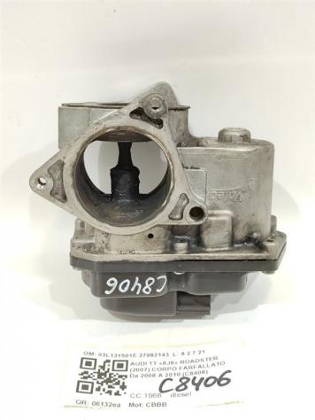 CORPO FARFALLATO AUDI TT Cabrio Serie (8J3) 03L131501E 27982143 CBB diesel 1968 (0614) - Foto 2