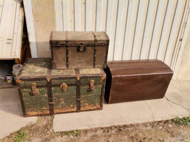 Bauli vintage di vari modelli e dimensioni - Foto 9
