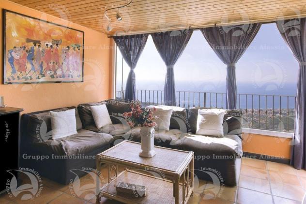 Alassio, grande villa, collinare, con vista golfo. - Foto 7