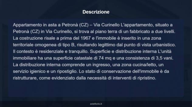 Immobile in asta di 74 m² in vendita a Petronà - Foto 8