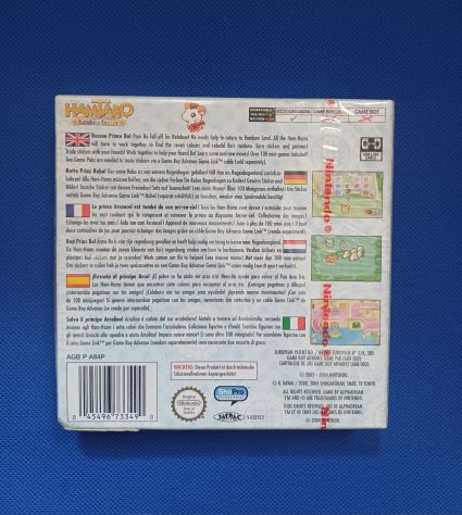 Hamtaro Rainbow Rescue Sigillato per Nintendo Gameboy Advance - Foto 3