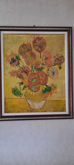 QUADRO  FIORI  VAN GOG A SOLI 200  EUROOOOOOO