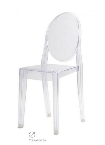 Sedie Policarbonato Per Arredo Esterno Hotel Ristorante Bar Pizzeria cod 8031