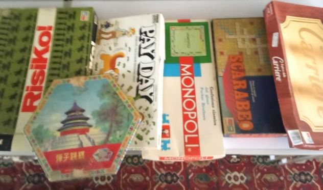 Lotto di 6 giochi da tavolo anni '90