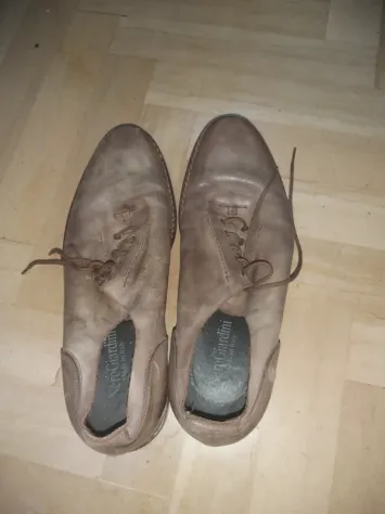 scarpe nero giardini uomo pelle n 41. In buono stato - Foto 3