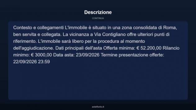 Immobile in asta di 47 m² in vendita a Roma - Foto 8
