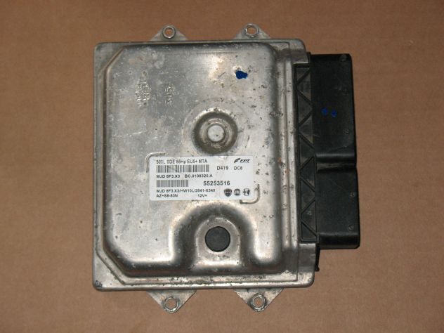 55253516 ECU CENTRALINA MOTORE FIAT 500L 55253516 85HP HW10L - Foto 2