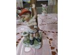 STATUETTA IN CERAMICA  CAPODIMONTE-