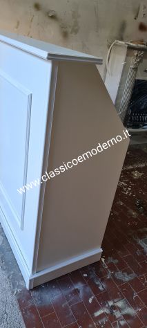 Bancone reception centro estetico modello boiserie da 130 cm con spedizione - Foto 3