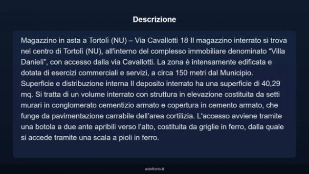 Immobile in asta di 40 m² in vendita a Tortolì - Foto 4
