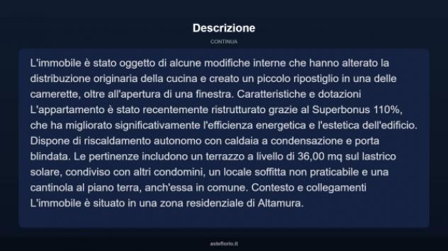 Immobile in asta di 99 m² in vendita a Altamura - Foto 5