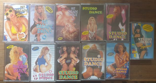 Lotto 2 11 MC Hit Parade Dance Studio Dance anni '90