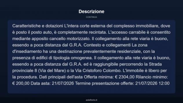 Immobile in asta di 13 m² in vendita a Roma - Foto 5