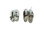 lotto 2 scarpe numero 36. Una sportiva tutta in pelle Un infradito In buone cond