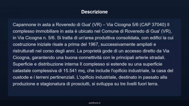 Immobile in asta di 15541 m² in vendita a Roveredo di Guà - Foto 5