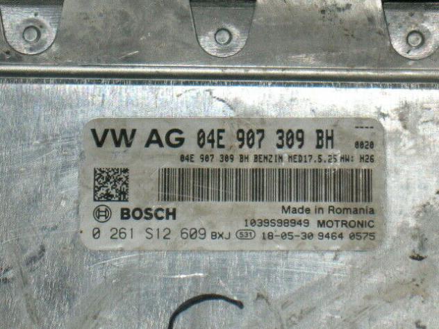 0261S12609 ECU vw audi seat vw Golf touran skoda 1.4 0261s12609 04e907309bh - Foto 3