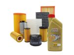 Kit Tagliando+Olio Motore Castrol 5w30 Bmw 320d E90