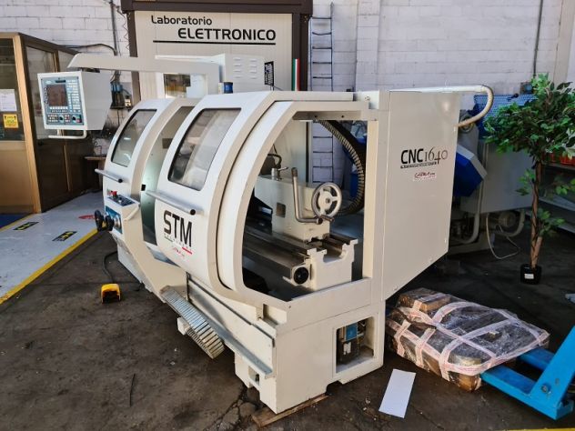 TORNIO MICRO CUT CNC 1640 AUTOAPPRENDIMENTO CNC FAGO 8050 - Foto 2