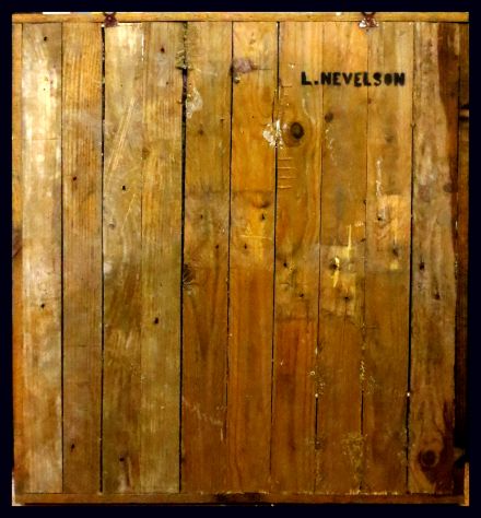 assemblaggio nero della Nevelson Louise (76,5x68x5,5) - Foto 2