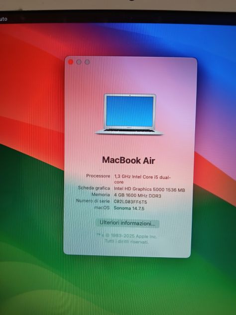 Macbook air 13" intel i5 - Foto 5
