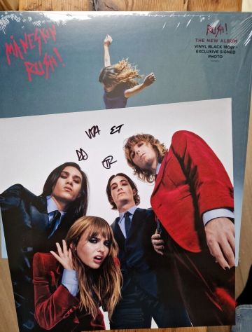 MANESKIN - RUSH - vinile AUTOGRAFATO - SOLO CONSEGNE