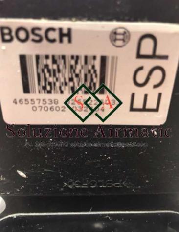 46557538 0265225033 Alfa 147 (190) centralina ABS Bosch - Foto 2