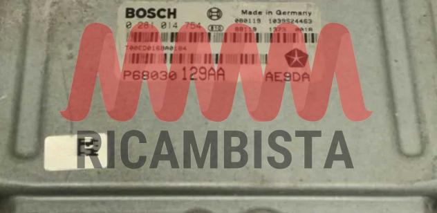 0281014754 Jeep Cherokee 2.8 centralina motore Bosch - Foto 2