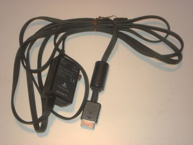 cavo adattatore rfu videogiochi sony playstation ps1 pal-I scph 10072b originale - Foto 5