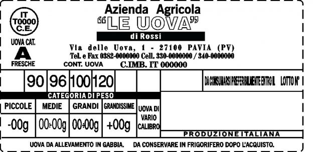 avicoltura etichette adesive - Foto 2