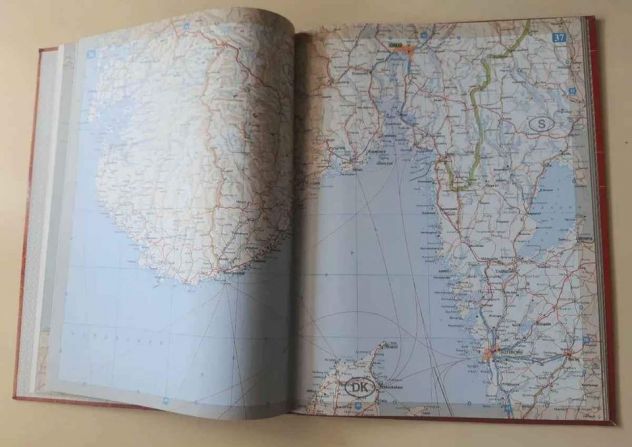 ATLANTE TURISTICO D'EUROPA 3 VOL.SUD,CENTRO,NORD 1°ED.TOURING CLUB ITALIANO,1984 - Foto 5