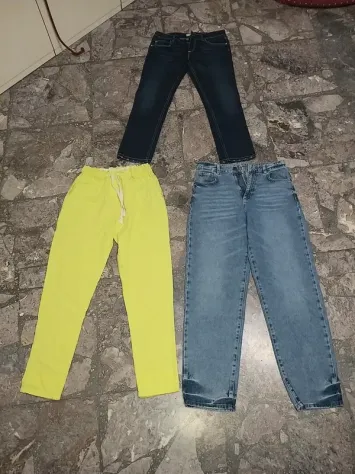 set pantaloni ragazza 14 anni. 1 jeans Sisley mai messo 1 jeans Simonetta mai me - Foto 9