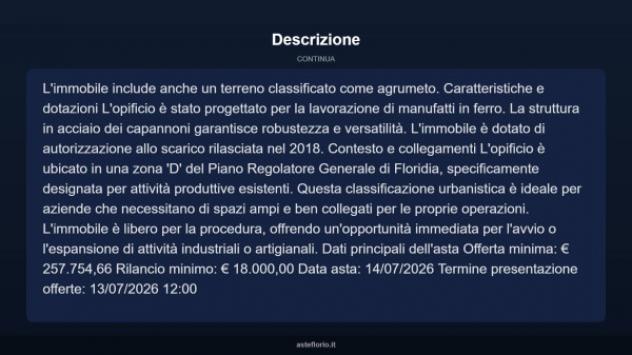 Immobile in asta di 893 m² in vendita a Floridia - Foto 7