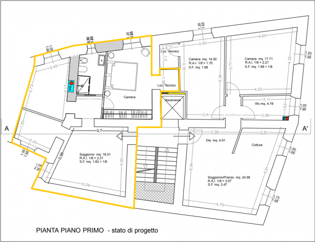 Appartamento in vendita a Massa 75 mq  Rif: 1389508