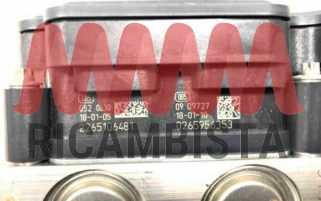 9826037080 Opel Grandland X 1.2 centralina ABS gruppo pompa Bosch - Foto 2