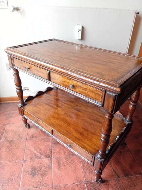 Mobiletto legno anticato - Foto 2